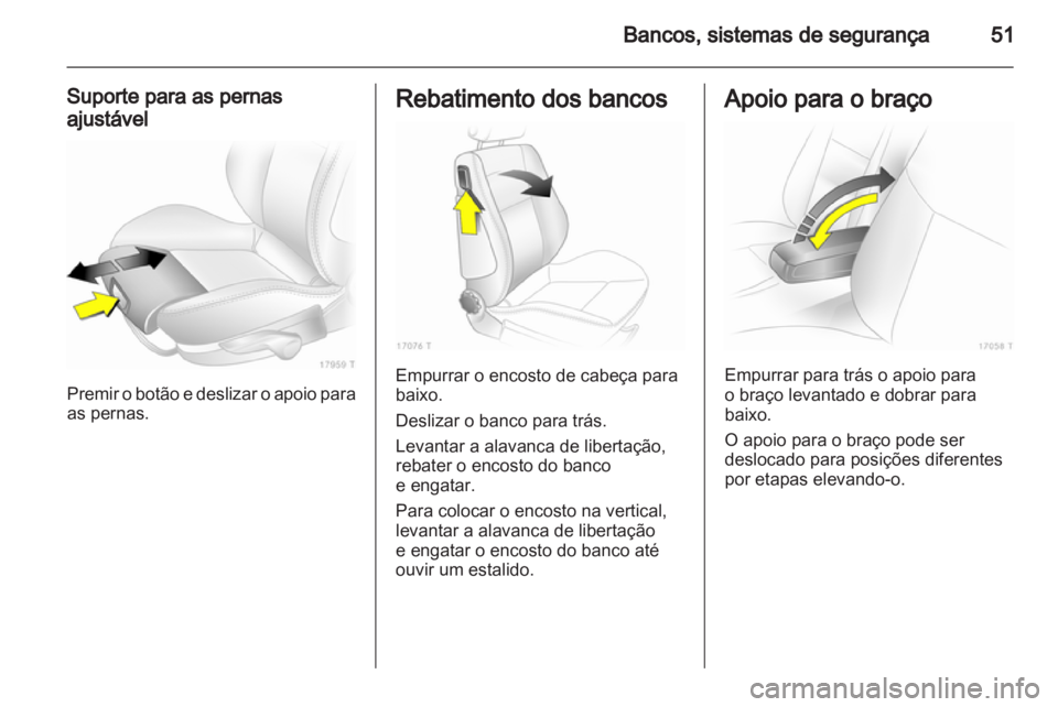 OPEL ZAFIRA 2012 Manual de Instruções (in Portugues) OPEL ZAFIRA 2012 Manual de Instruções (in Portugues)