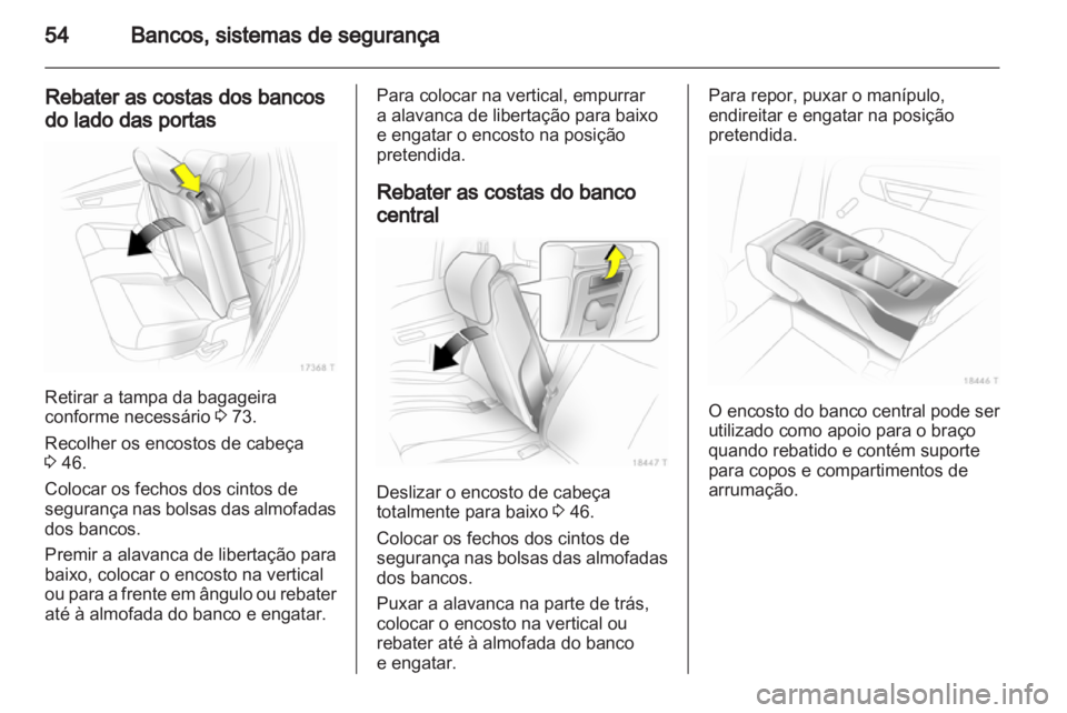 OPEL ZAFIRA 2012 Manual de Instruções (in Portugues) OPEL ZAFIRA 2012 Manual de Instruções (in Portugues)