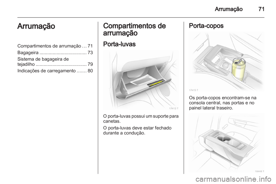 OPEL ZAFIRA 2012  Manual de Instruções (in Portugues) 