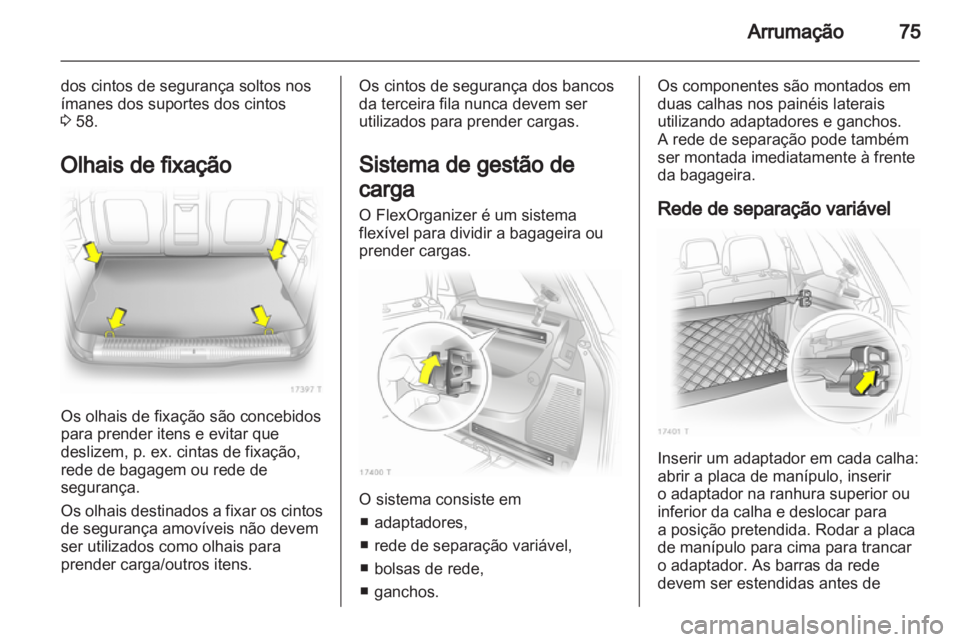OPEL ZAFIRA 2012  Manual de Instruções (in Portugues) 