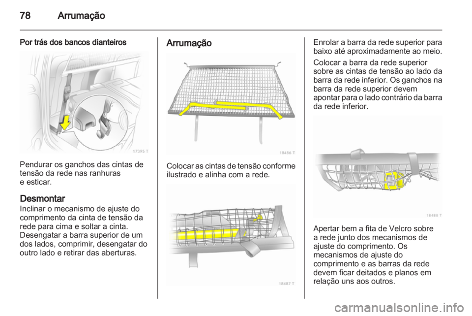 OPEL ZAFIRA 2012  Manual de Instruções (in Portugues) 