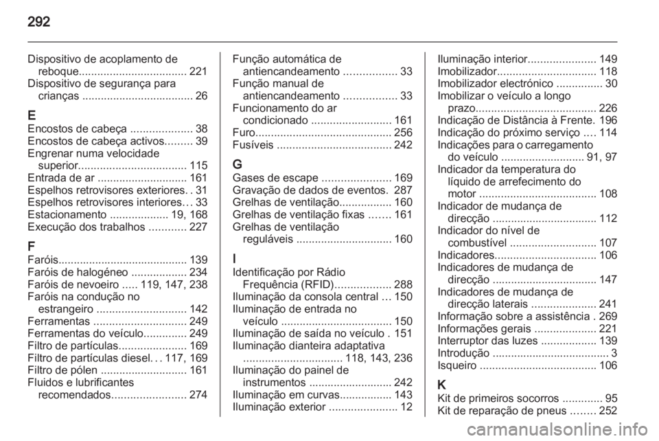 OPEL ZAFIRA TOURER 2012  Manual de Instruções (in Portugues) 