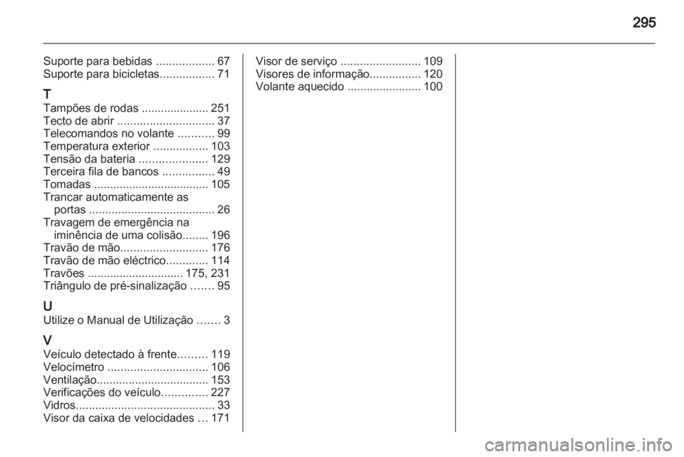 OPEL ZAFIRA TOURER 2012  Manual de Instruções (in Portugues) 