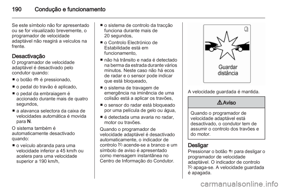 OPEL ZAFIRA TOURER 2012.5  Manual de Instruções (in Portugues) 