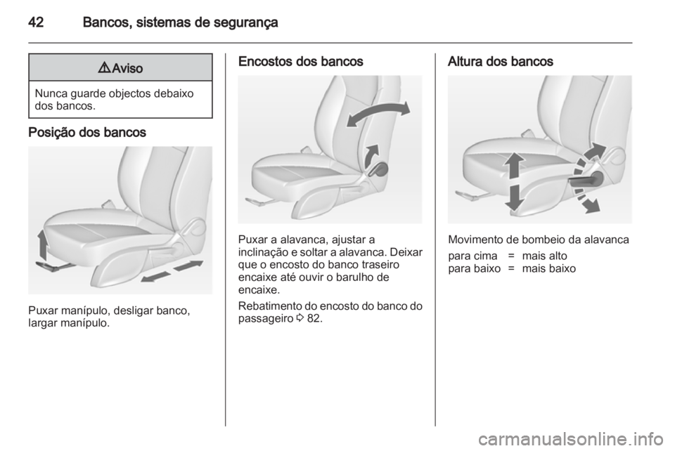 OPEL ZAFIRA TOURER 2012.5  Manual de Instruções (in Portugues) 