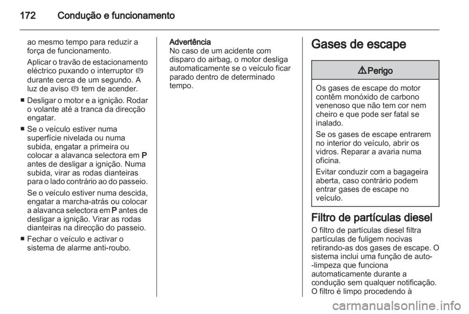 OPEL ZAFIRA TOURER 2013  Manual de Instruções (in Portugues) 