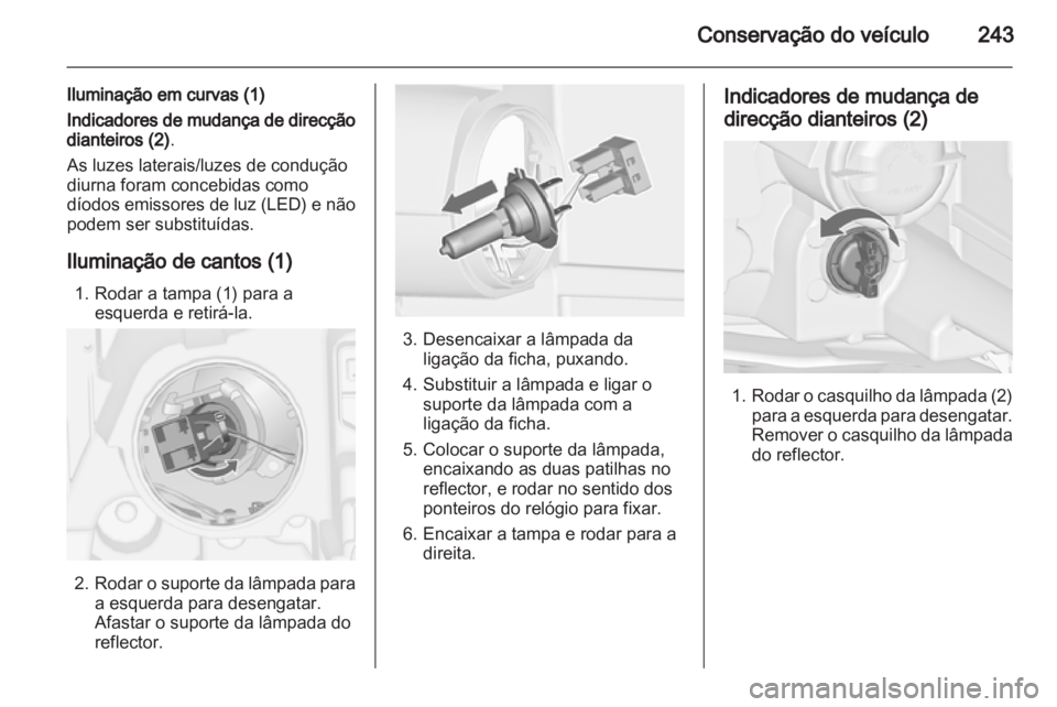 OPEL ZAFIRA TOURER 2013  Manual de Instruções (in Portugues) 