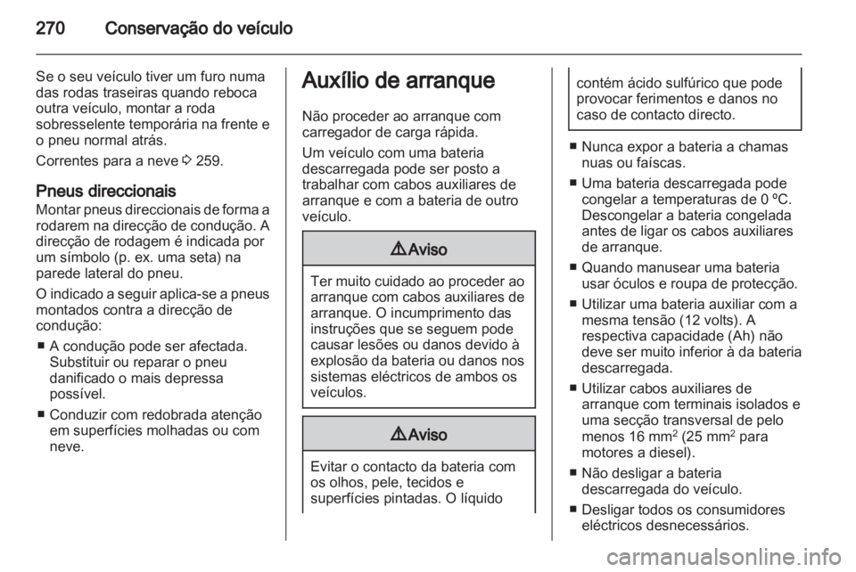 OPEL ZAFIRA TOURER 2013  Manual de Instruções (in Portugues) 
