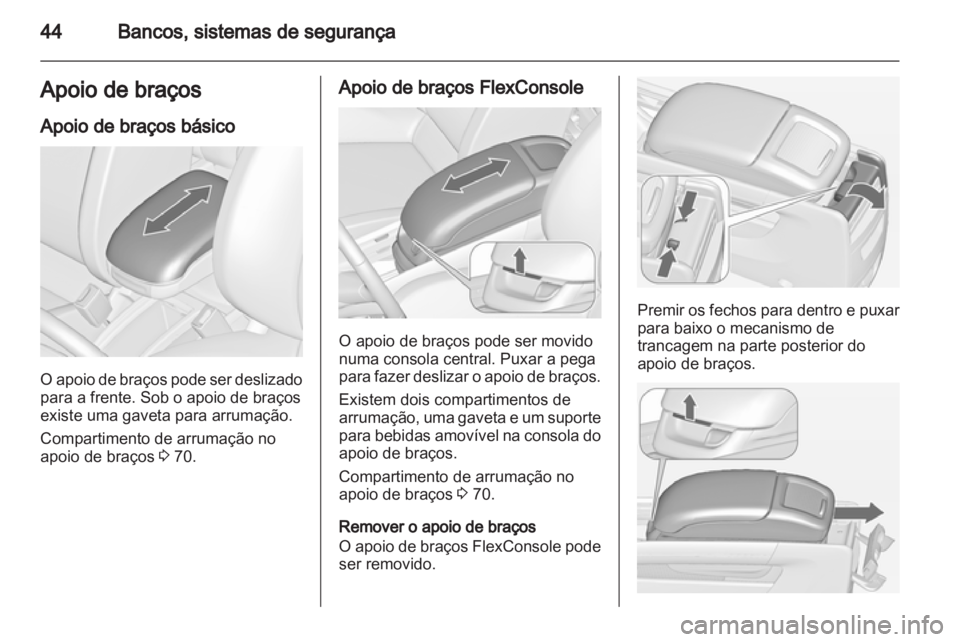 OPEL ZAFIRA TOURER 2013  Manual de Instruções (in Portugues) 