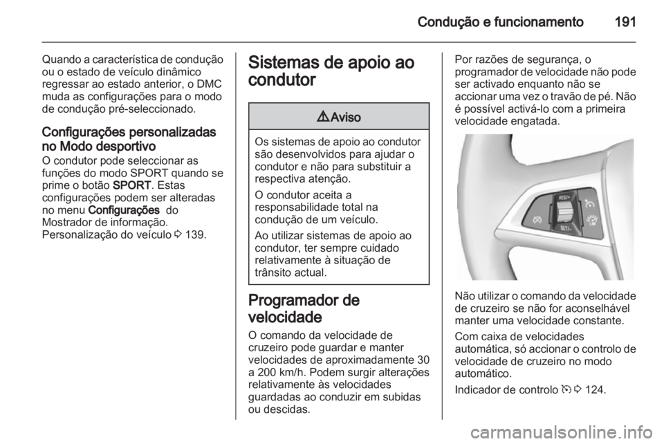 OPEL ZAFIRA TOURER 2013.5  Manual de Instruções (in Portugues) 
