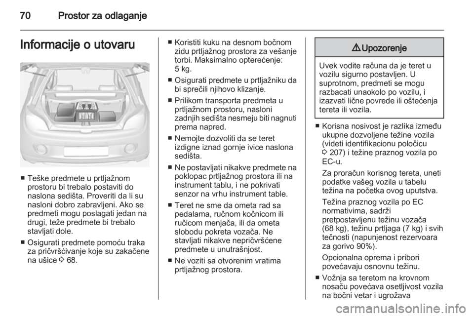 OPEL ADAM 2013.5  Uputstvo za upotrebu (in Serbian)  OPEL ADAM 2013.5  Uputstvo za upotrebu (in Serbian)
