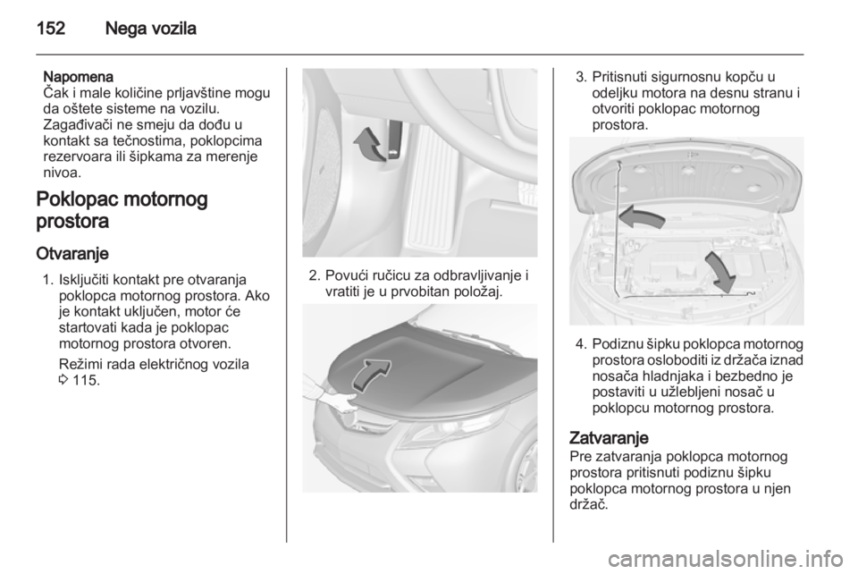 OPEL AMPERA 2013  Uputstvo za upotrebu (in Serbian) 