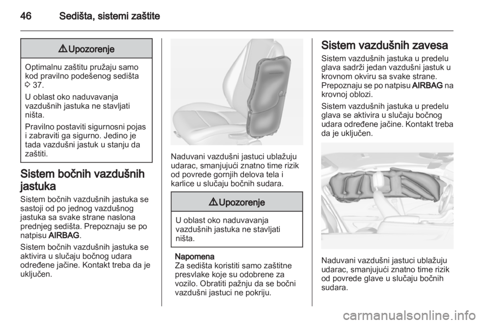 OPEL AMPERA 2013  Uputstvo za upotrebu (in Serbian) 