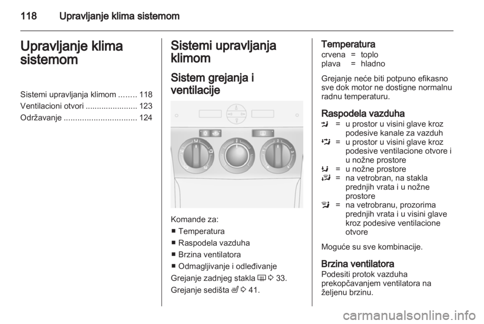 OPEL ANTARA 2013.5 Uputstvo za upotrebu (in Serbian) OPEL ANTARA 2013.5 Uputstvo za upotrebu (in Serbian)