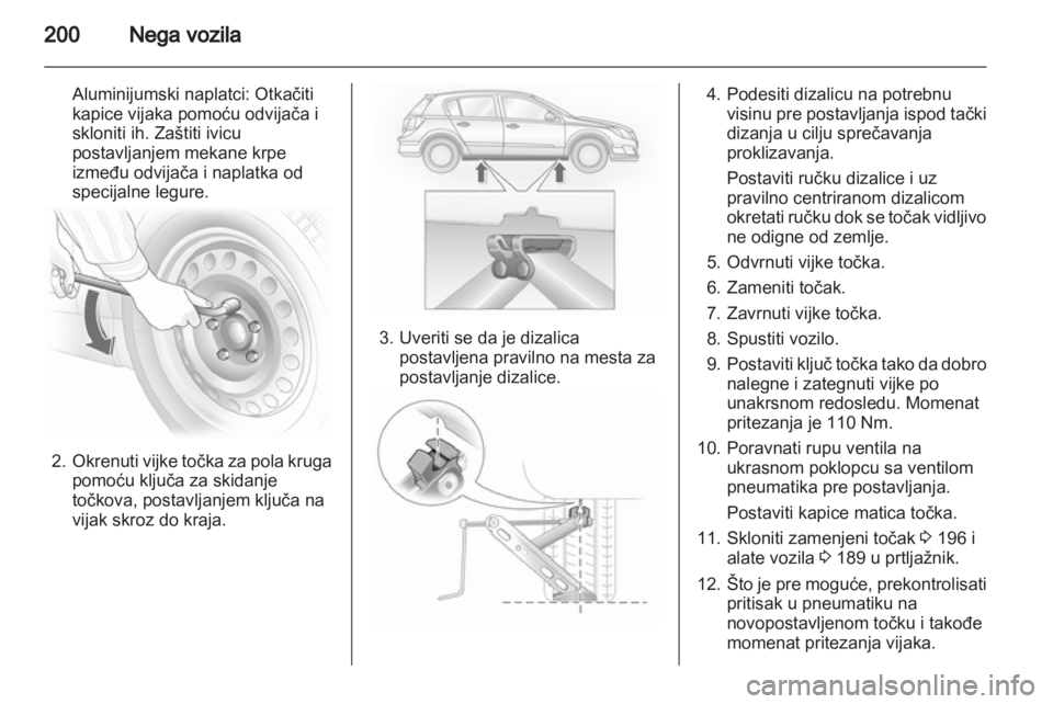 OPEL ASTRA H 2013  Uputstvo za upotrebu (in Serbian) 