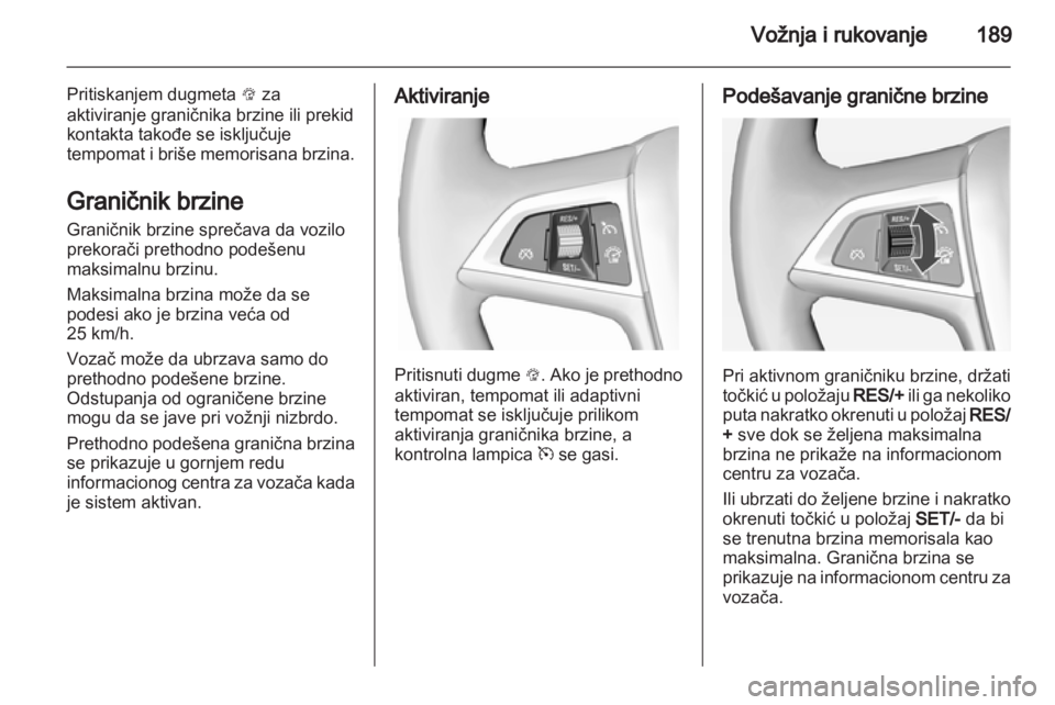 OPEL ASTRA J 2013.5 Uputstvo za upotrebu (in Serbian) OPEL ASTRA J 2013.5 Uputstvo za upotrebu (in Serbian)