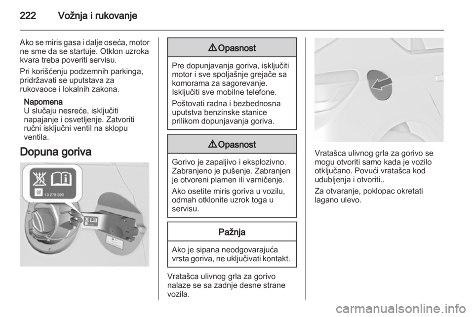 OPEL ASTRA J 2013.5 Uputstvo za upotrebu (in Serbian) OPEL ASTRA J 2013.5 Uputstvo za upotrebu (in Serbian)