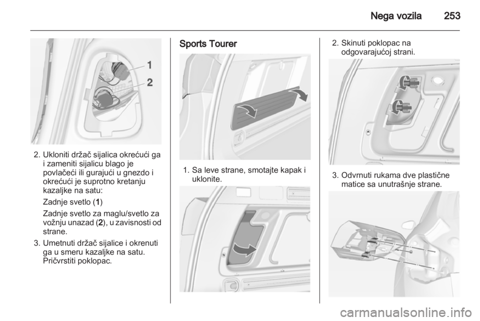 OPEL ASTRA J 2013.5 Uputstvo za upotrebu (in Serbian) OPEL ASTRA J 2013.5 Uputstvo za upotrebu (in Serbian)
