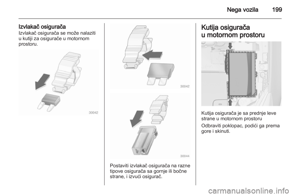 OPEL ASTRA J HB5 & ST 2012  Uputstvo za upotrebu (in Serbian) 