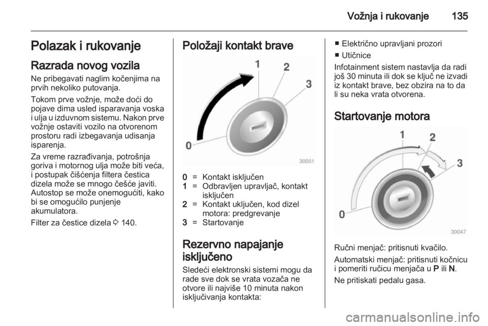 OPEL CASCADA 2013.5 Uputstvo za upotrebu (in Serbian) OPEL CASCADA 2013.5 Uputstvo za upotrebu (in Serbian)
