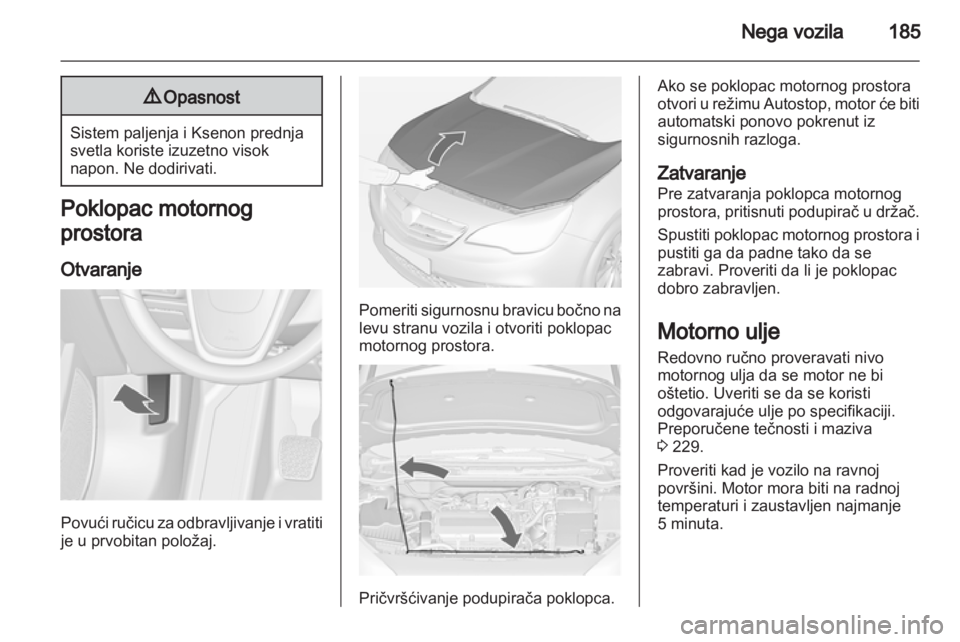 OPEL CASCADA 2013.5  Uputstvo za upotrebu (in Serbian) 