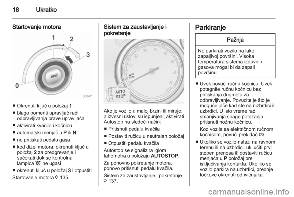 OPEL CASCADA 2013.5 Uputstvo za upotrebu (in Serbian) OPEL CASCADA 2013.5 Uputstvo za upotrebu (in Serbian)