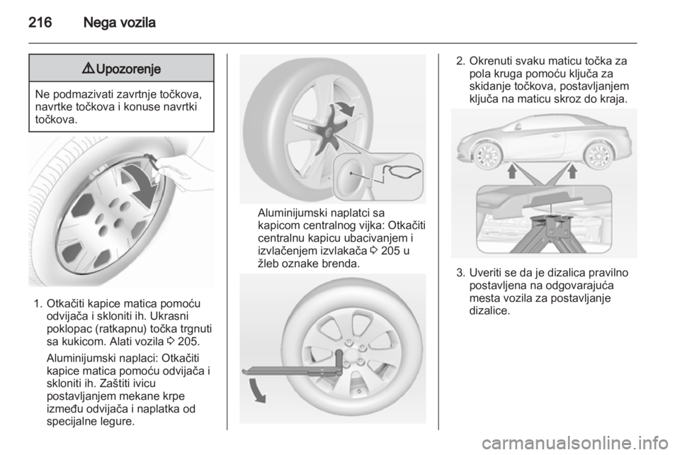 OPEL CASCADA 2013.5 Uputstvo za upotrebu (in Serbian) OPEL CASCADA 2013.5 Uputstvo za upotrebu (in Serbian)