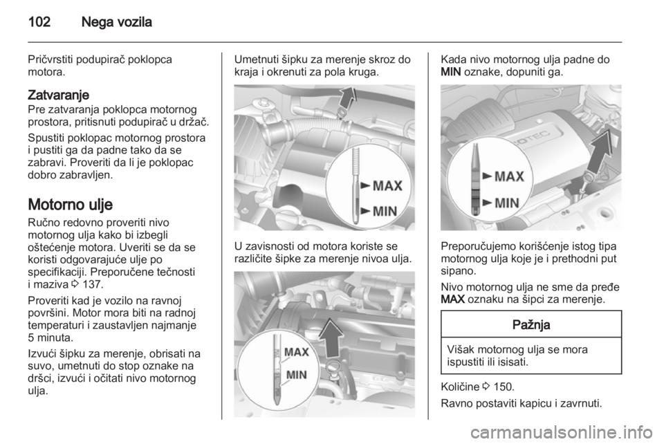 OPEL COMBO 2011.5  Uputstvo za upotrebu (in Serbian) 
