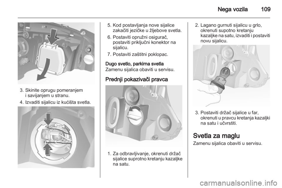 OPEL COMBO 2011.5  Uputstvo za upotrebu (in Serbian) 