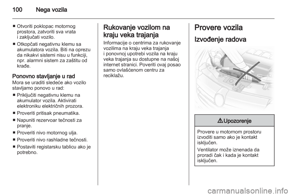 OPEL COMBO 2011.5  Uputstvo za upotrebu (in Serbian) 