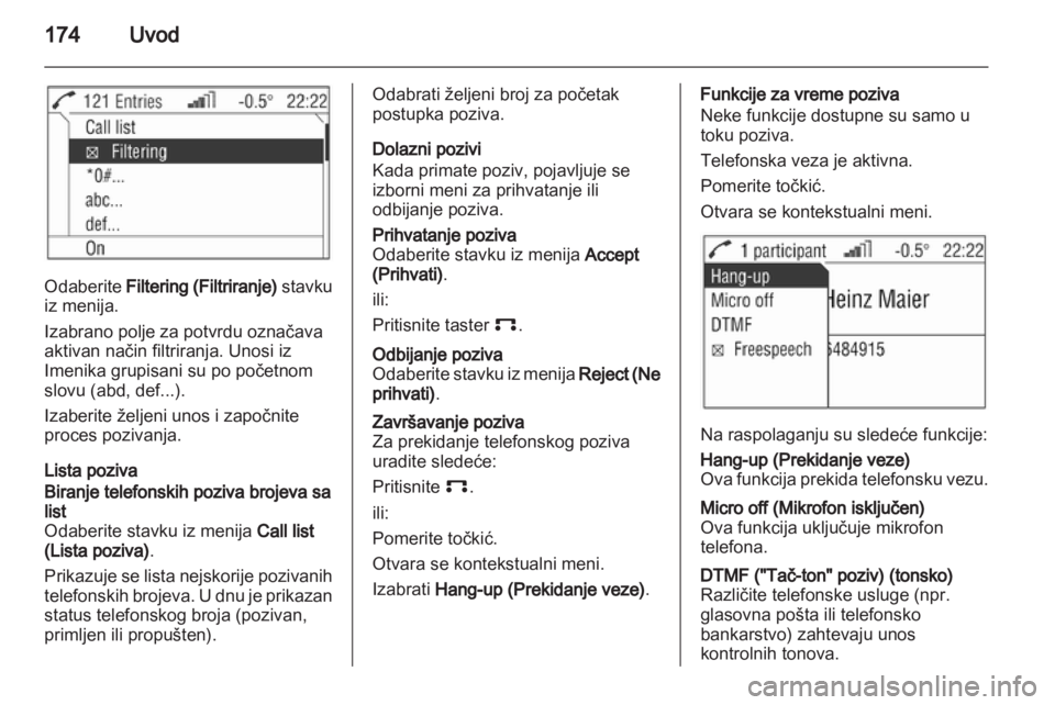 OPEL CORSA 2013.5  Uputstvo za rukovanje Infotainment sistemom (in Serbian) 