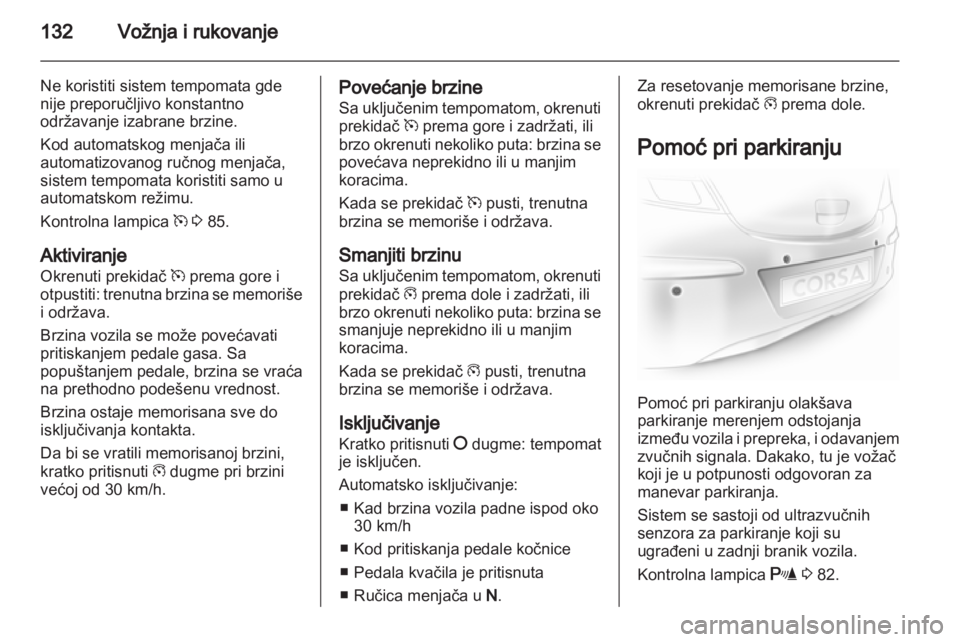 OPEL CORSA 2013.5 Uputstvo za upotrebu (in Serbian) OPEL CORSA 2013.5 Uputstvo za upotrebu (in Serbian)