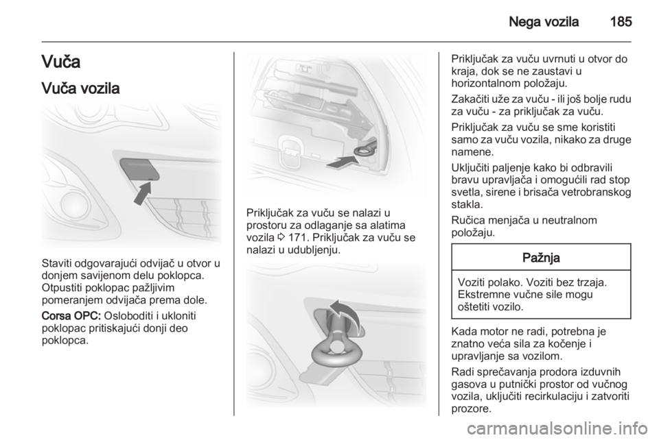 OPEL CORSA 2013.5 Uputstvo za upotrebu (in Serbian) OPEL CORSA 2013.5 Uputstvo za upotrebu (in Serbian)