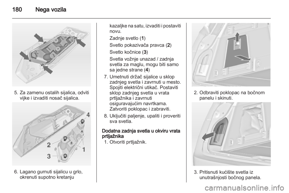 OPEL INSIGNIA 2011  Uputstvo za upotrebu (in Serbian) 