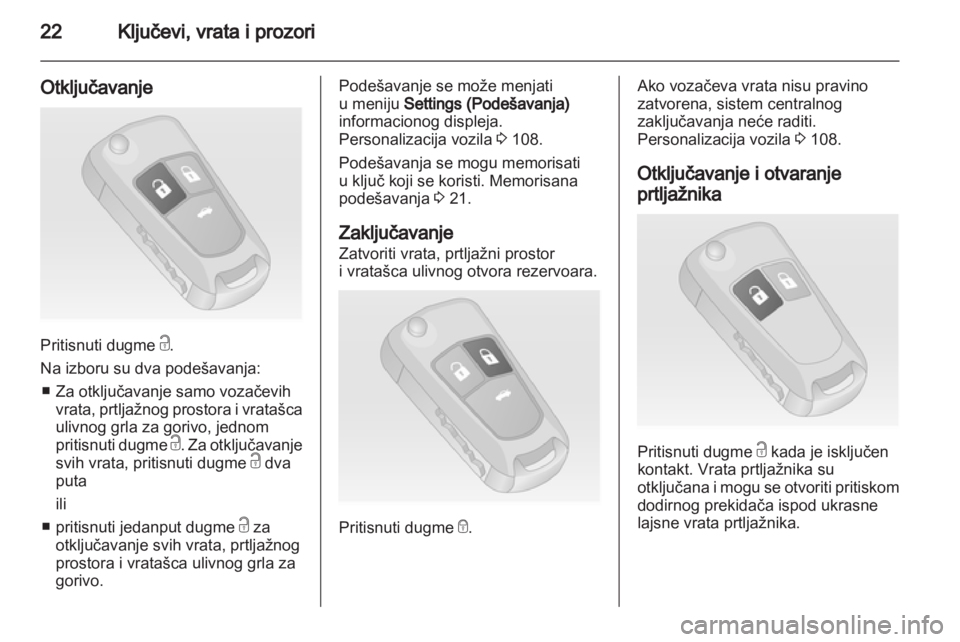 OPEL INSIGNIA 2011.5  Uputstvo za upotrebu (in Serbian) 