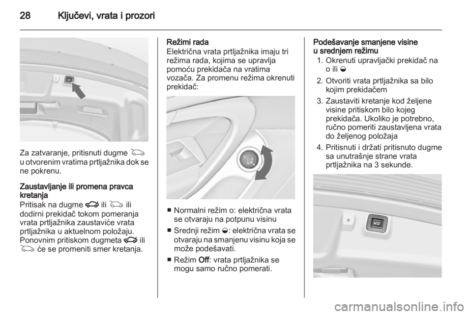 OPEL INSIGNIA 2011.5  Uputstvo za upotrebu (in Serbian) 
