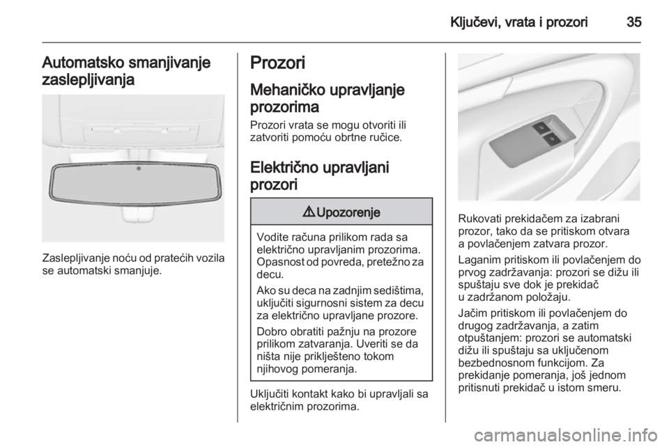 OPEL INSIGNIA 2011.5  Uputstvo za upotrebu (in Serbian) 