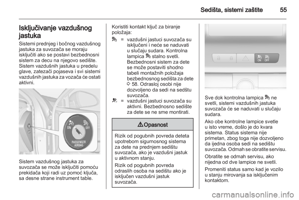 OPEL INSIGNIA 2011.5  Uputstvo za upotrebu (in Serbian) 
