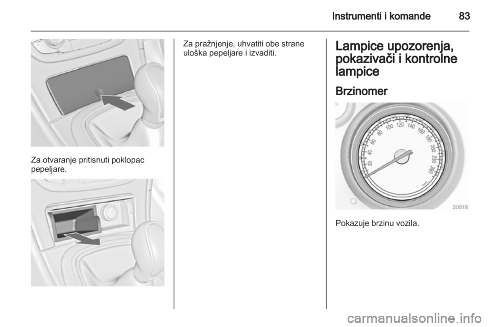 OPEL INSIGNIA 2011.5  Uputstvo za upotrebu (in Serbian) 