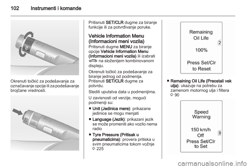 OPEL INSIGNIA 2013  Uputstvo za upotrebu (in Serbian) 