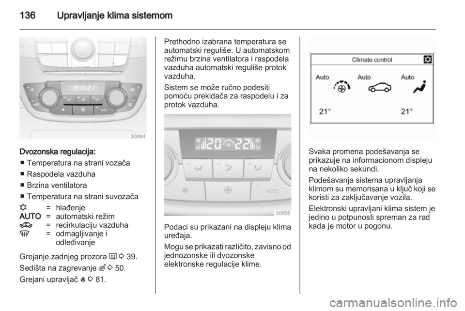 OPEL INSIGNIA 2013  Uputstvo za upotrebu (in Serbian) 
