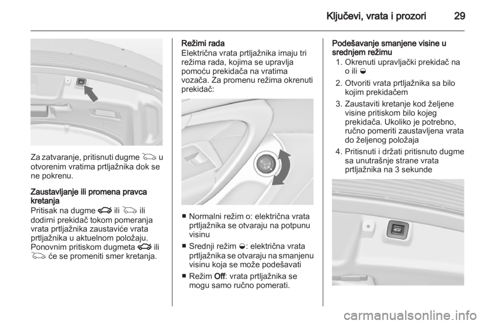 OPEL INSIGNIA 2013  Uputstvo za upotrebu (in Serbian) 
