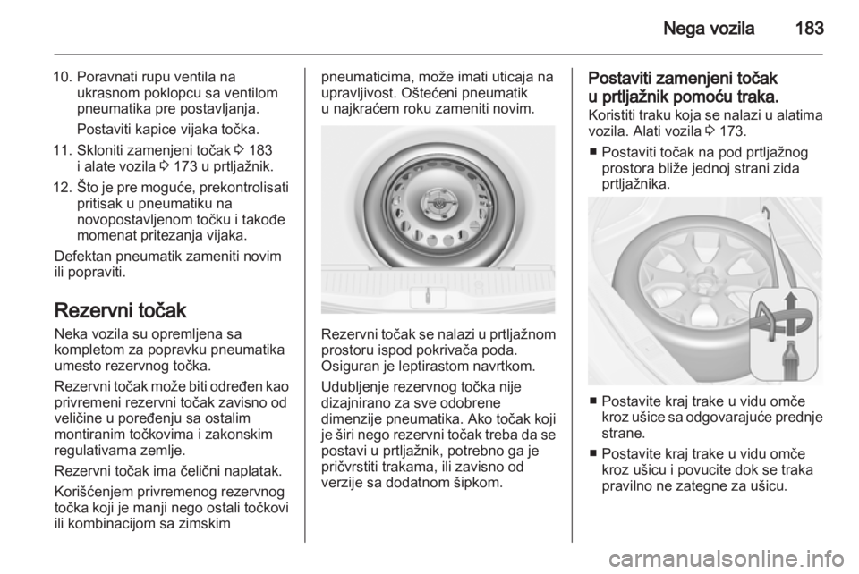 OPEL MERIVA 2011.5  Uputstvo za upotrebu (in Serbian) 