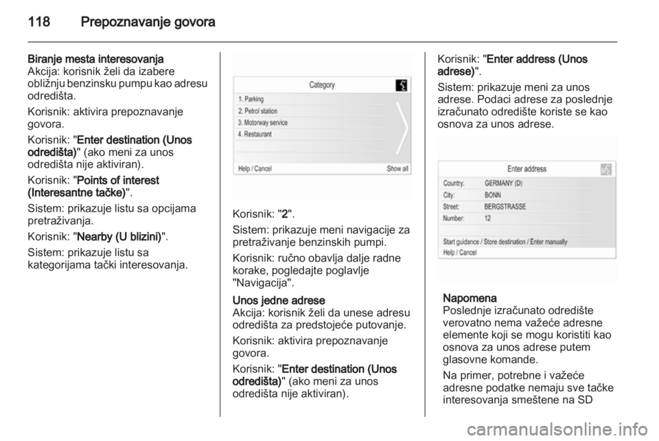 OPEL MERIVA 2012.5 Uputstvo za rukovanje Infotainment sistemom (in Serbian) OPEL MERIVA 2012.5 Uputstvo za rukovanje Infotainment sistemom (in Serbian)