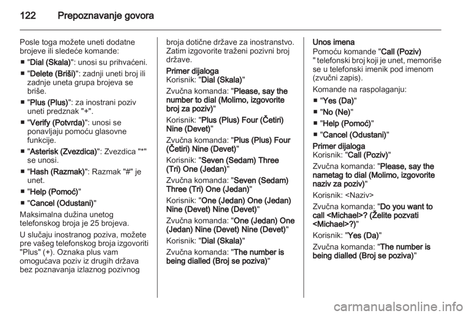OPEL MERIVA 2012.5 Uputstvo za rukovanje Infotainment sistemom (in Serbian) OPEL MERIVA 2012.5 Uputstvo za rukovanje Infotainment sistemom (in Serbian)