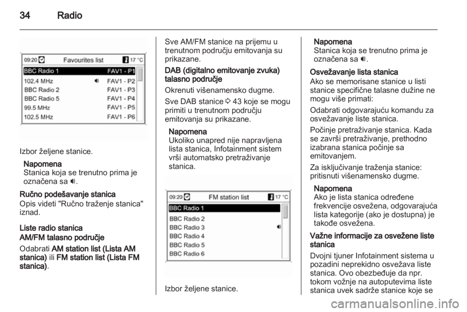OPEL MERIVA 2012.5 Uputstvo za rukovanje Infotainment sistemom (in Serbian) OPEL MERIVA 2012.5 Uputstvo za rukovanje Infotainment sistemom (in Serbian)