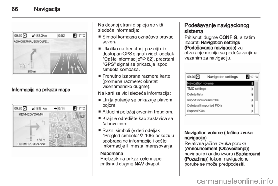 OPEL MERIVA 2012.5 Uputstvo za rukovanje Infotainment sistemom (in Serbian) OPEL MERIVA 2012.5 Uputstvo za rukovanje Infotainment sistemom (in Serbian)