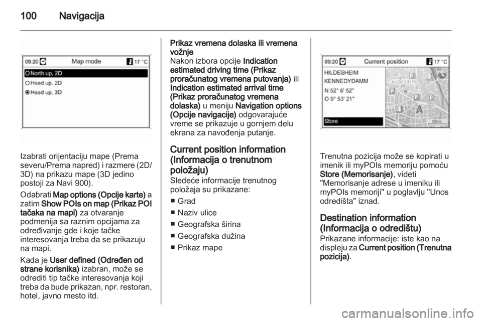 OPEL MERIVA 2012.5 Uputstvo za rukovanje Infotainment sistemom (in Serbian) OPEL MERIVA 2012.5 Uputstvo za rukovanje Infotainment sistemom (in Serbian)