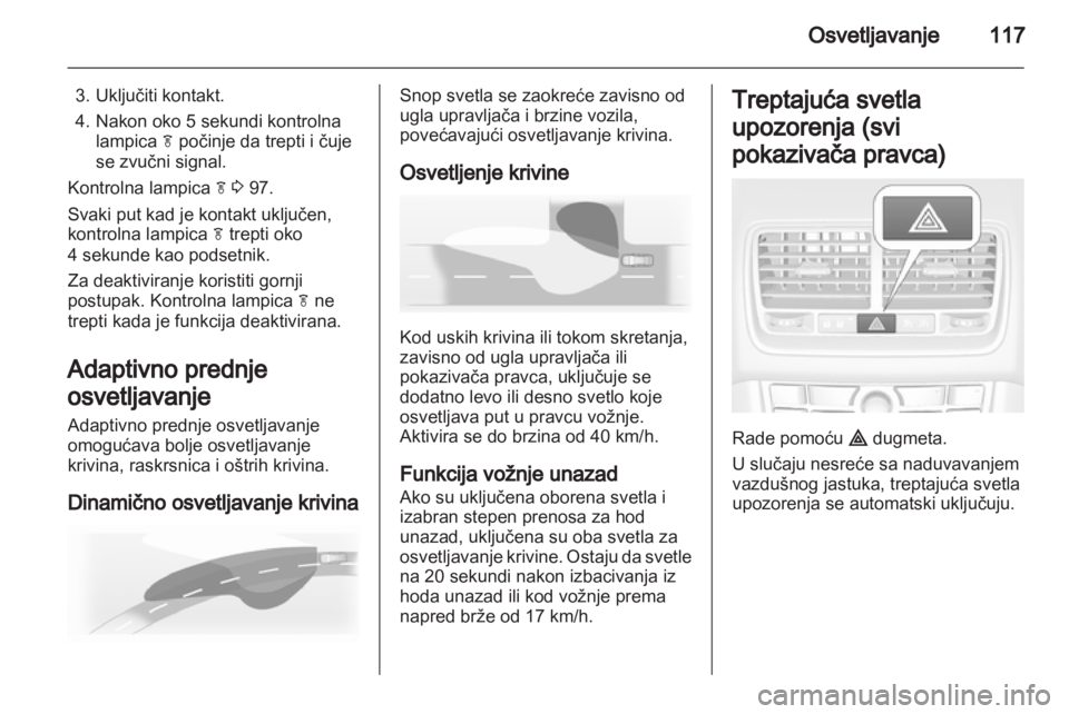 OPEL MERIVA 2013.5  Uputstvo za upotrebu (in Serbian) 