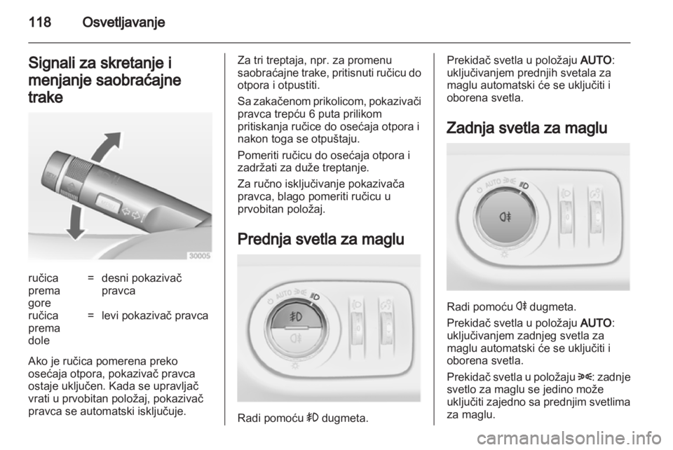 OPEL MERIVA 2013.5  Uputstvo za upotrebu (in Serbian) 